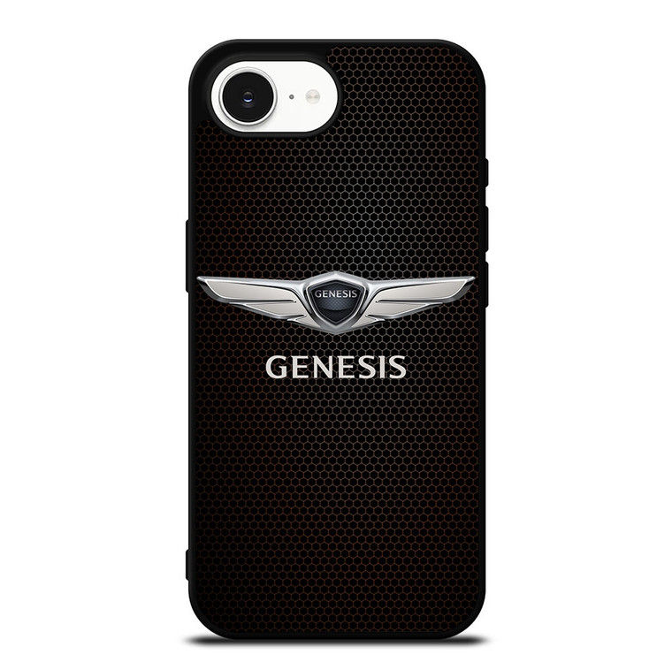GENESIS CAR LOGO METAL PLATE iPhone 16e Case Cover GENESIS CAR LOGO METAL PLATE iPhone 16e Case Cover