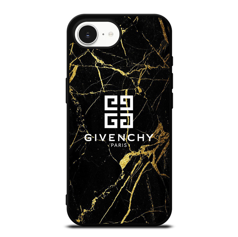 GIVENCHY PARIS GOLD MARBLE iPhone 16e Case Cover