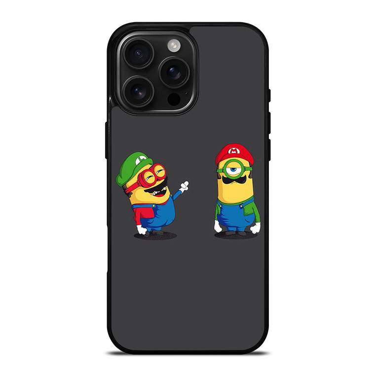 MINIONS MARIO AND LUIGI iPhone 16 Pro Max Case Cover