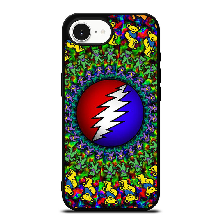 GRATEFUL DEAD DANCING BEARS LOGO iPhone 16e Case Cover GRATEFUL DEAD DANCING BEARS LOGO iPhone 16e Case Cover