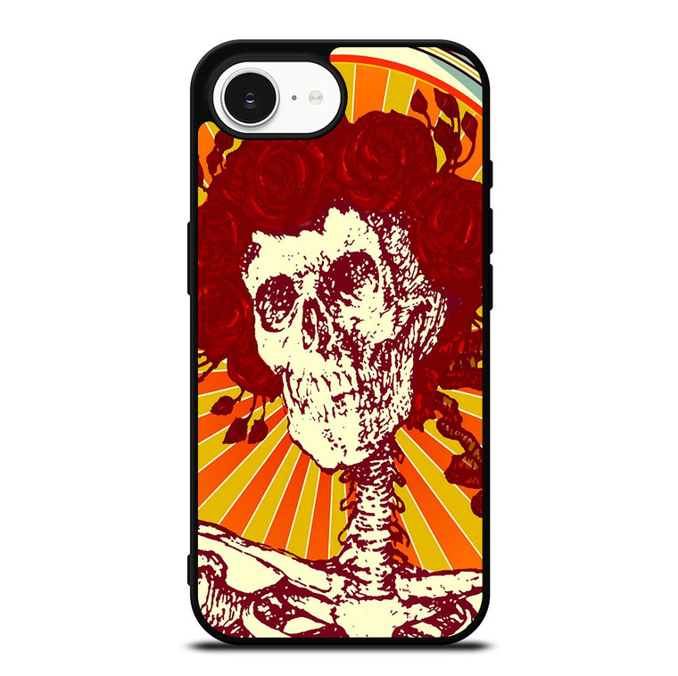 GRATEFUL DEAD SKULL ART iPhone 16e Case Cover GRATEFUL DEAD SKULL ART iPhone 16e Case Cover