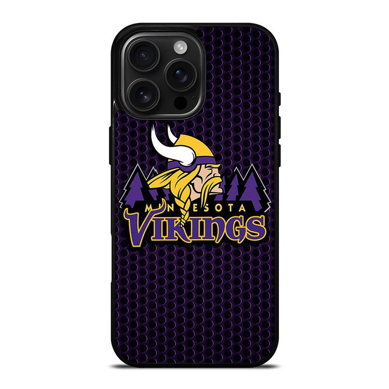 MINNESOTA VIKINGS NFL iPhone 16 Pro Max Case Cover