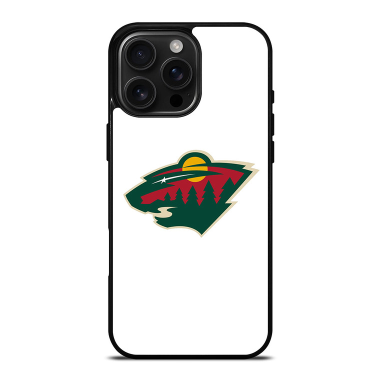 MINNESOTA WILD LOGO 3 iPhone 16 Pro Max Case Cover