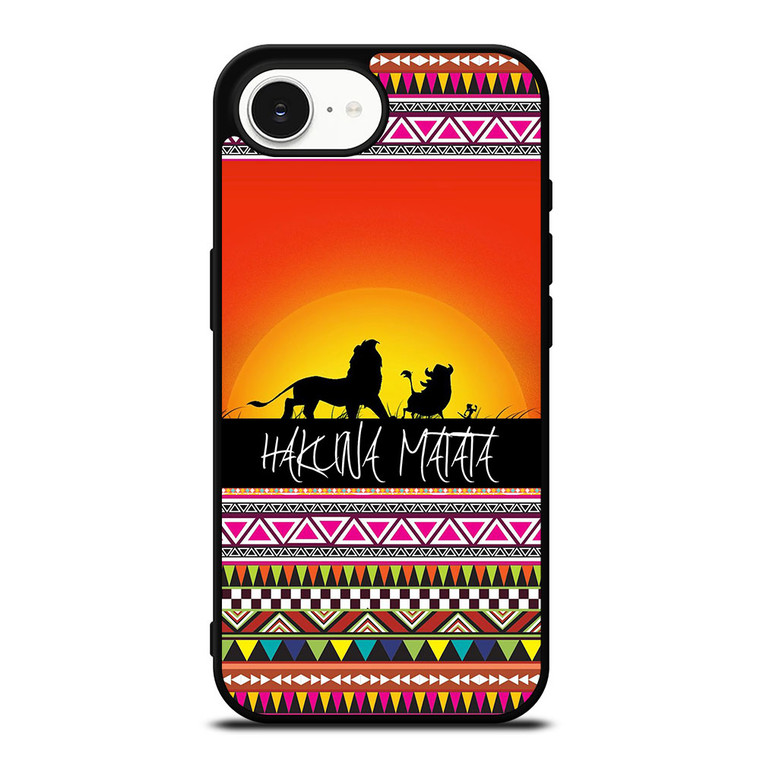 HAKUNA MATATA LION KING SUNSET AZTEC iPhone 16e Case Cover HAKUNA MATATA LION KING SUNSET AZTEC iPhone 16e Case Cover