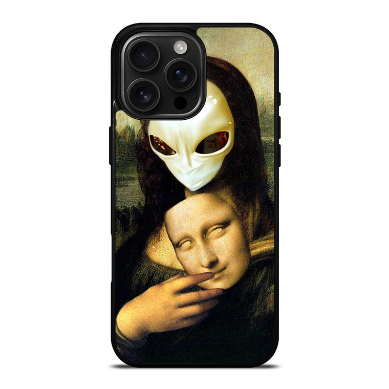 MONA LISA ALIEN iPhone 16 Pro Max Case Cover