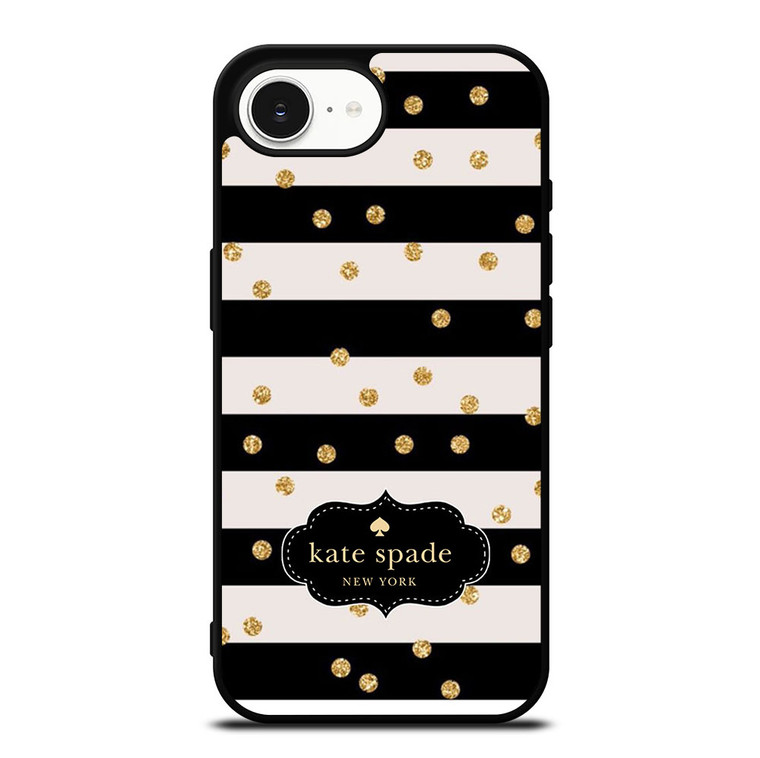 KATE SPADE NEW YORK STRIP POLKADOTS iPhone 16e Case Cover