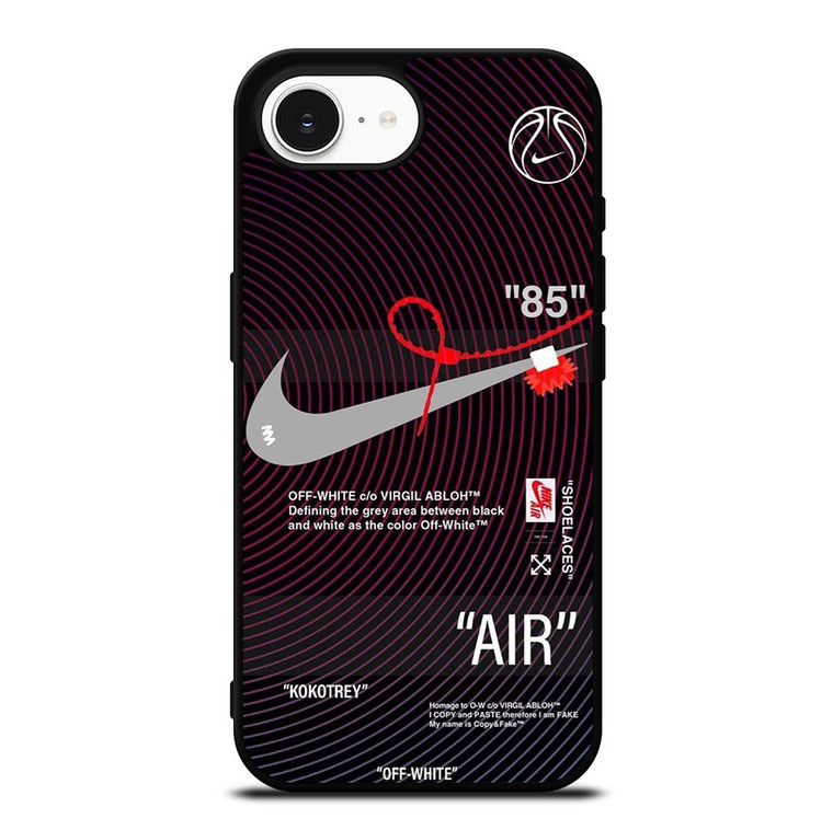 KOKOTREY NIKE AIR JORDAN OFF WHITE iPhone 16e Case Cover KOKOTREY NIKE AIR JORDAN OFF WHITE iPhone 16e Case Cover