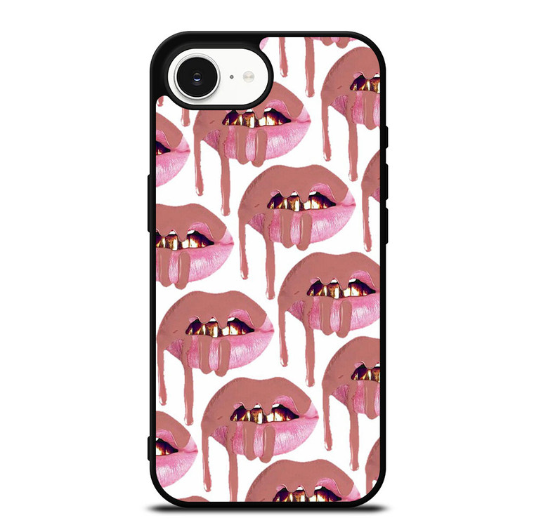 KYLIE JENNER LIPS LOGO COLLAGE iPhone 16e Case Cover KYLIE JENNER LIPS LOGO COLLAGE iPhone 16e Case Cover