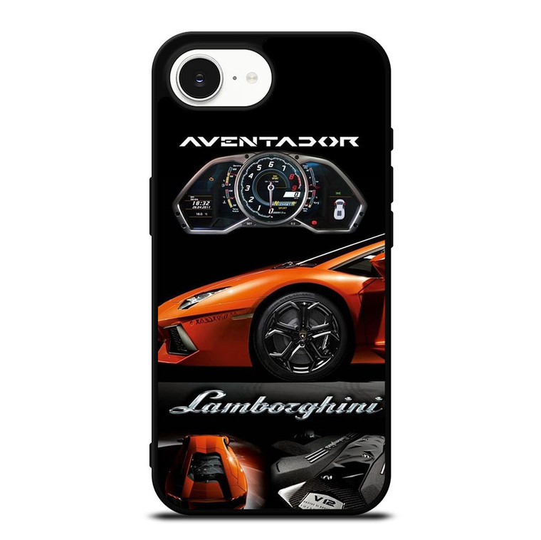 LAMBORGHINI AVENTADOR iPhone 16e Case Cover LAMBORGHINI AVENTADOR iPhone 16e Case Cover