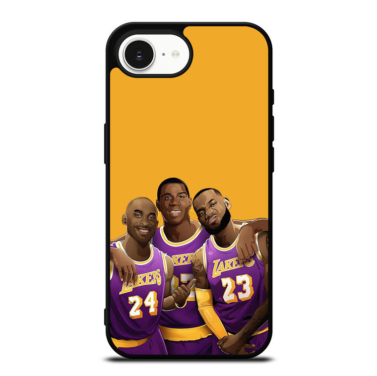 LEGENDS OF LA LAKERS PLAYERS iPhone 16e Case Cover LEGENDS OF LA LAKERS PLAYERS iPhone 16e Case Cover