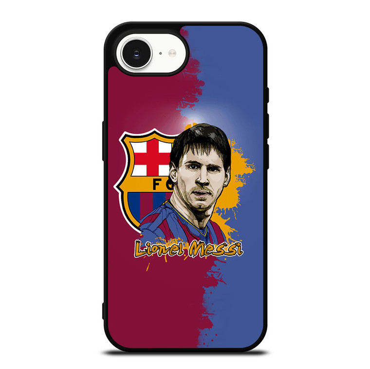 LIONEL MESSI BARCELONA ART iPhone 16e Case Cover LIONEL MESSI BARCELONA ART iPhone 16e Case Cover