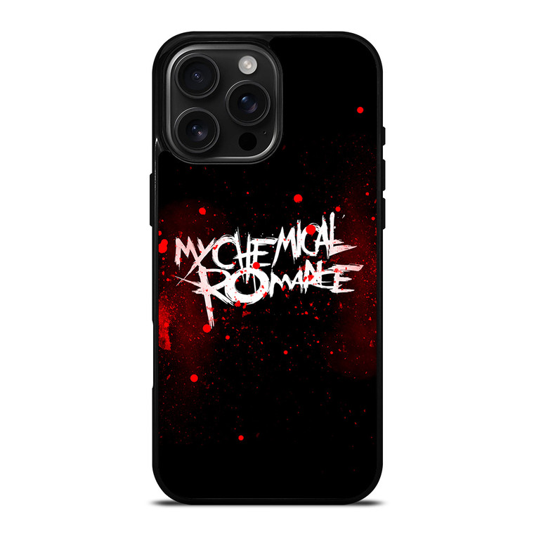 MY CHEMICAL ROMANCE SPLASH LOGO iPhone 16 Pro Max Case Cover