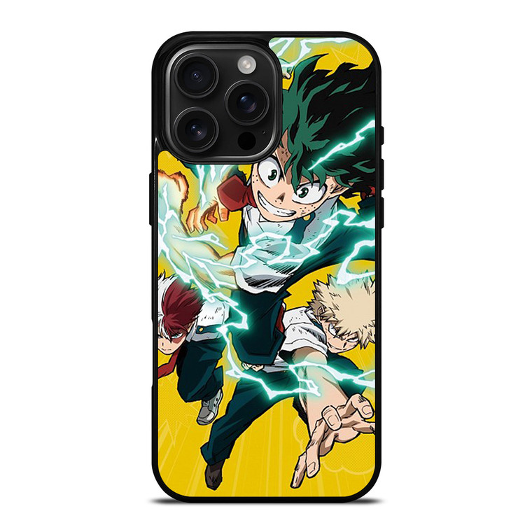 MY HERO ACADEMIA ANIME iPhone 16 Pro Max Case Cover