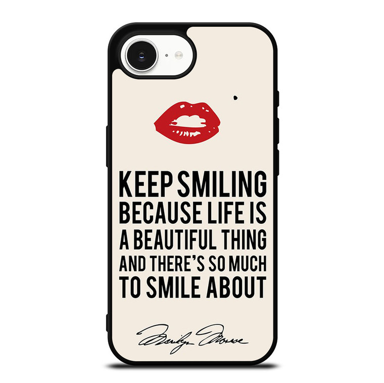 MARYLIN MONROE QUOTES iPhone 16e Case Cover MARYLIN MONROE QUOTES iPhone 16e Case Cover
