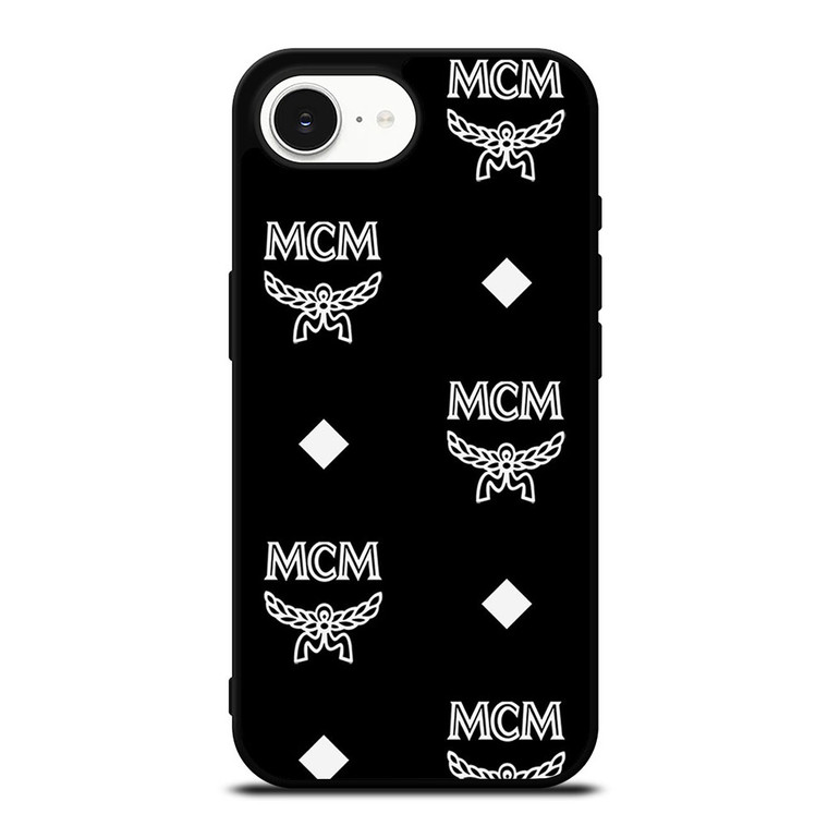 MCM WORLDWIDE LOGO BLACK iPhone 16e Case Cover MCM WORLDWIDE LOGO BLACK iPhone 16e Case Cover