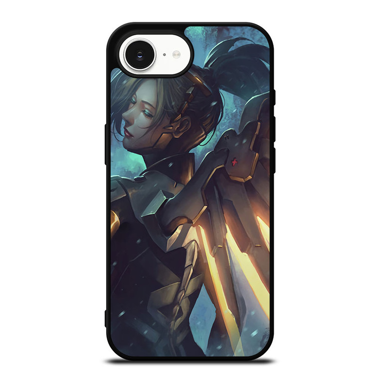 MERCI OVERWATCH iPhone 16e Case Cover MERCI OVERWATCH iPhone 16e Case Cover