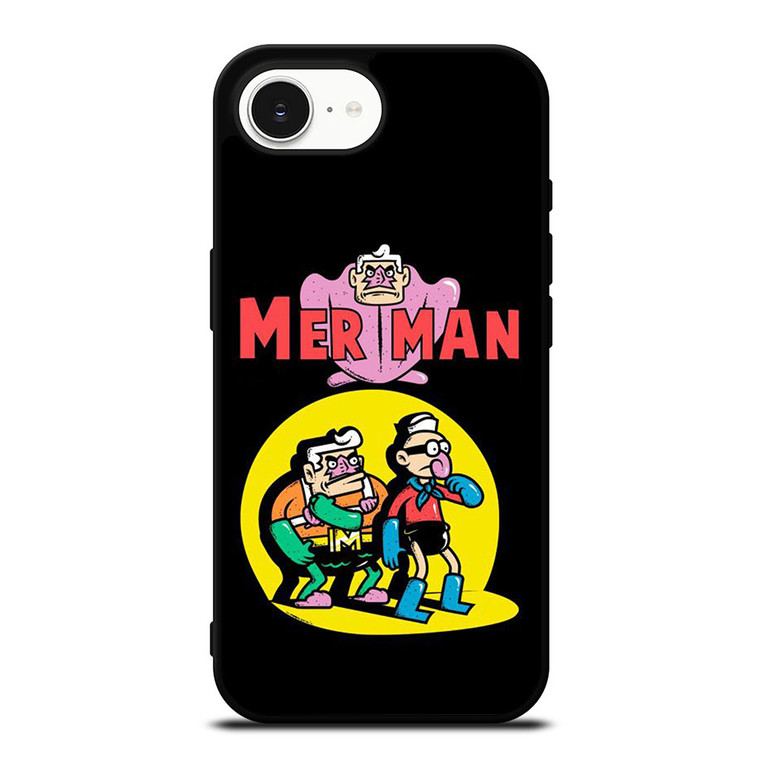 MERMAID MAN SPONGEBOB iPhone 16e Case Cover MERMAID MAN SPONGEBOB iPhone 16e Case Cover