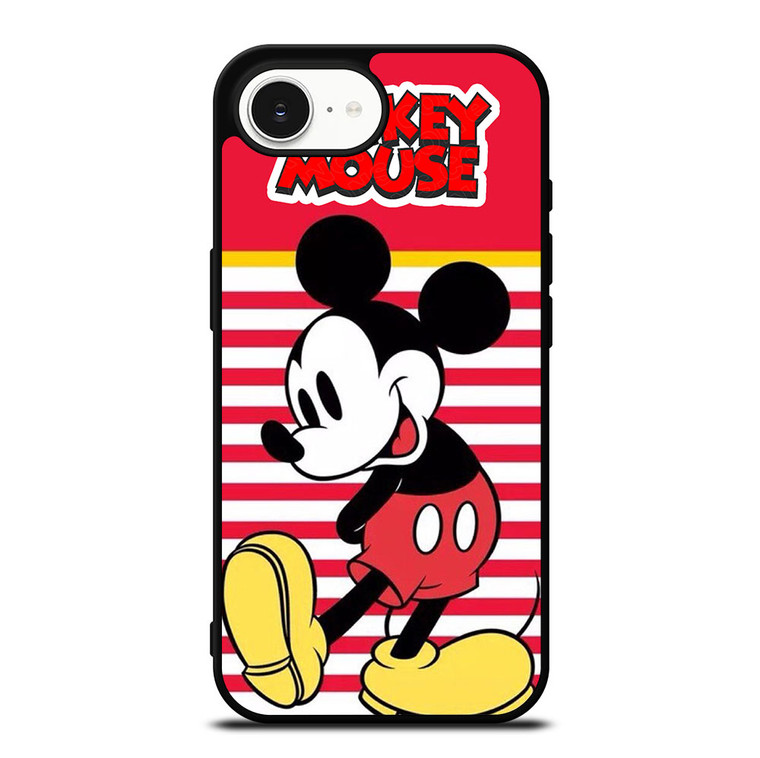 MICKEY MOUSE STRIPE DISNEY iPhone 16e Case Cover MICKEY MOUSE STRIPE DISNEY iPhone 16e Case Cover