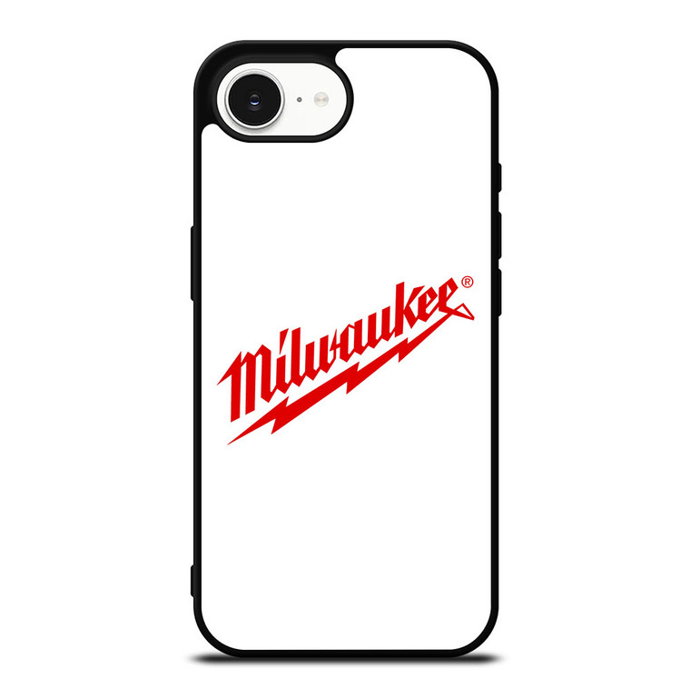 MILWAUKEE TOOL LOGO WHITE iPhone 16e Case Cover MILWAUKEE TOOL LOGO WHITE iPhone 16e Case Cover