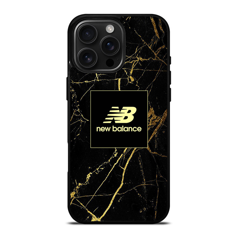 NEW BALANCE NB GOLD MARBLE iPhone 16 Pro Max Case Cover