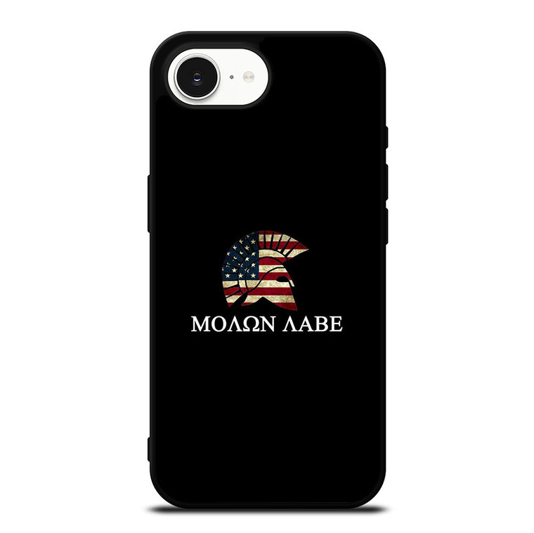 MOLON LABE AMERICAN FLAG iPhone 16e Case Cover MOLON LABE AMERICAN FLAG iPhone 16e Case Cover