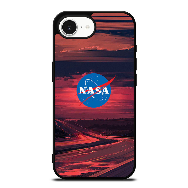 NASA LOGO SUNSET iPhone 16e Case Cover NASA LOGO SUNSET iPhone 16e Case Cover