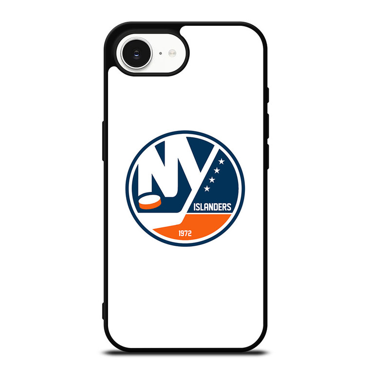 NEW YORK ISLANDER LOGO WHITE iPhone 16e Case Cover