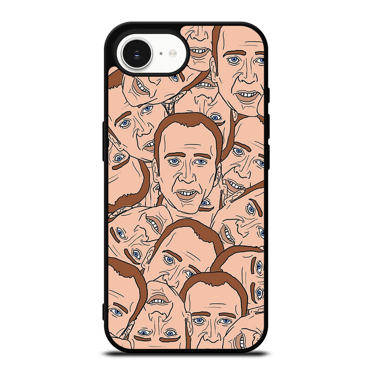 NICOLAS CAGE COLLAGE iPhone 16e Case Cover NICOLAS CAGE COLLAGE iPhone 16e Case Cover