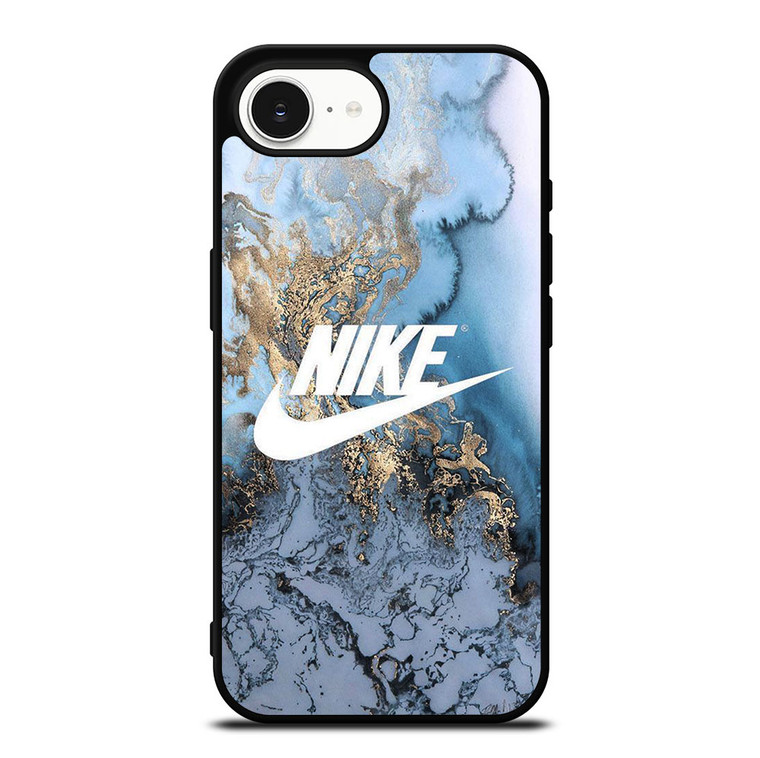 NIKE LOGO BLUE MARBLE iPhone 16e Case Cover NIKE LOGO BLUE MARBLE iPhone 16e Case Cover