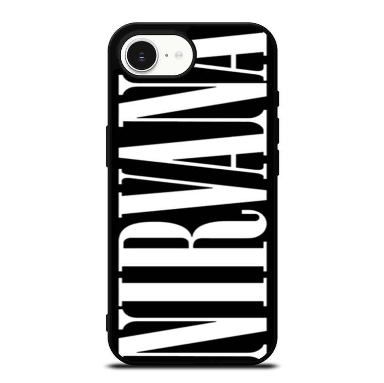 NIRVANA ROCK BAND LETTER iPhone 16e Case Cover NIRVANA ROCK BAND LETTER iPhone 16e Case Cover