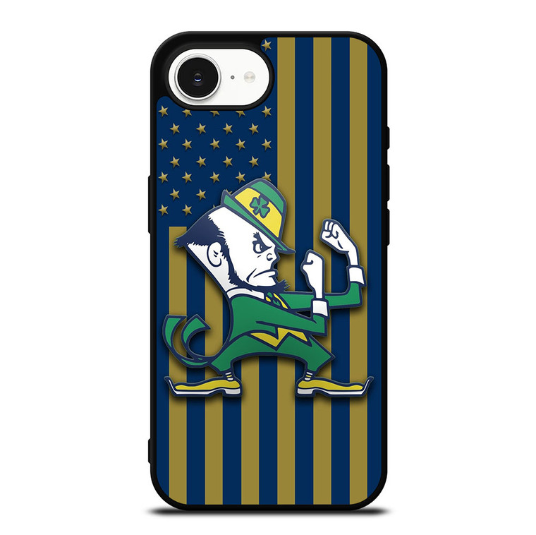 NOTRE DAME FIGHTING IRISH FLAG iPhone 16e Case Cover NOTRE DAME FIGHTING IRISH FLAG iPhone 16e Case Cover
