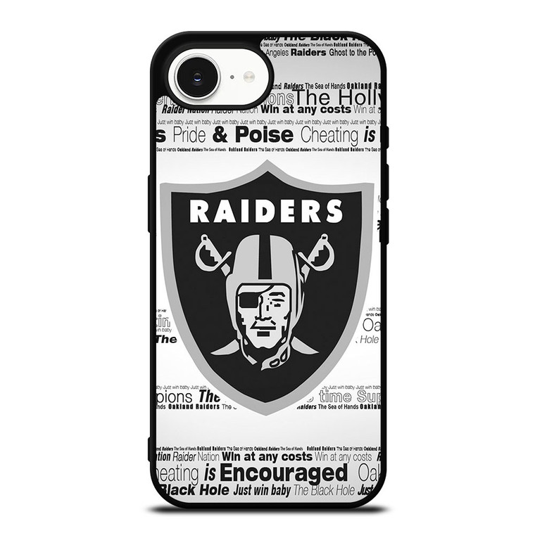 OAKLAND RAIDERS NFL iPhone 16e Case Cover OAKLAND RAIDERS NFL iPhone 16e Case Cover