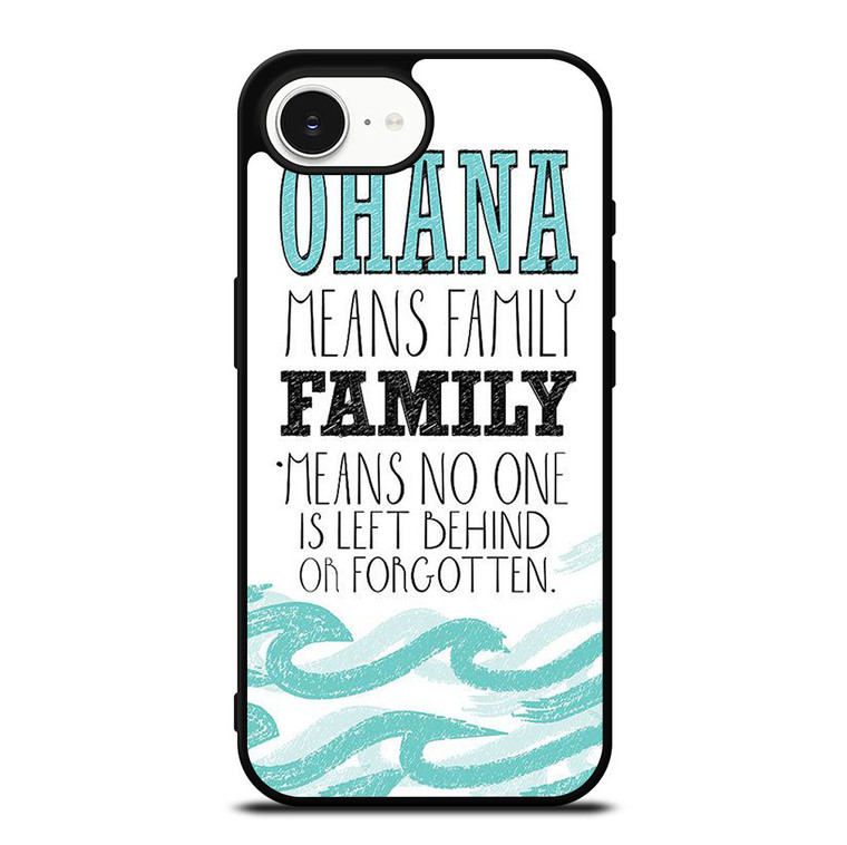 OHANA FAMILY QUOTES STITCH LILLO iPhone 16e Case Cover OHANA FAMILY QUOTES STITCH LILLO iPhone 16e Case Cover
