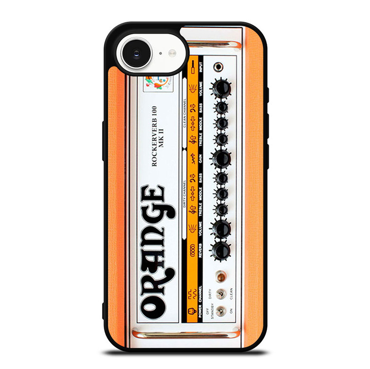 ORANGE GUITAR BASS AMP HEAD iPhone 16e Case Cover ORANGE GUITAR BASS AMP HEAD iPhone 16e Case Cover
