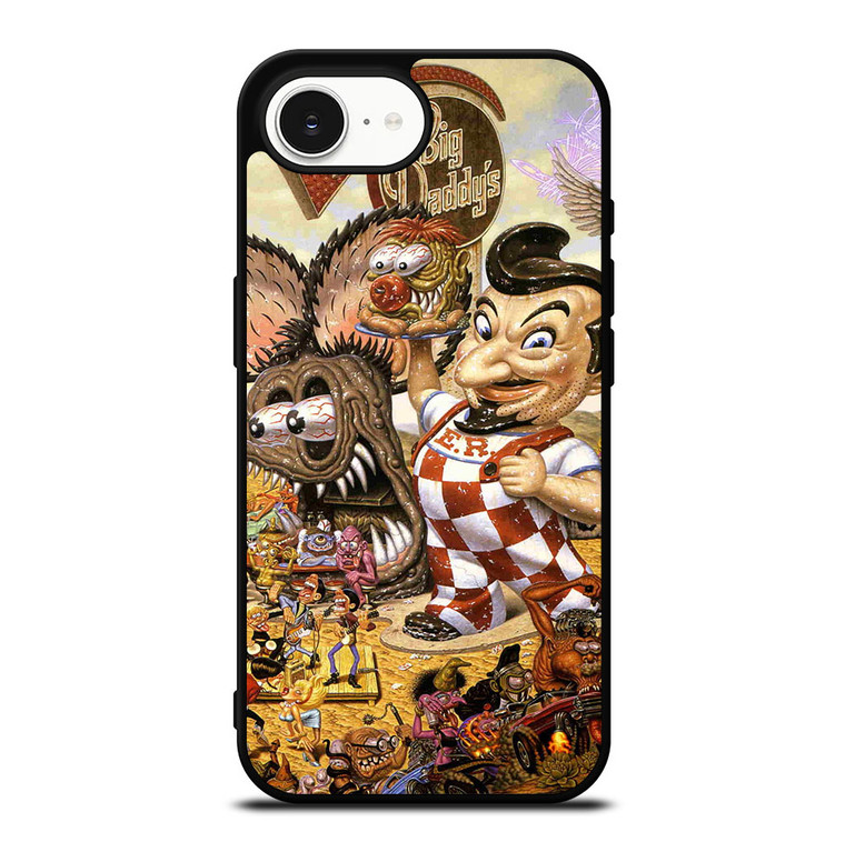 RAT FINK BIG DADDY'S iPhone 16e Case Cover RAT FINK BIG DADDY'S iPhone 16e Case Cover