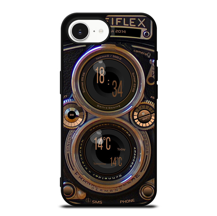 ROLLEIFLEX VINTAGE CAMERA iPhone 16e Case Cover ROLLEIFLEX VINTAGE CAMERA iPhone 16e Case Cover