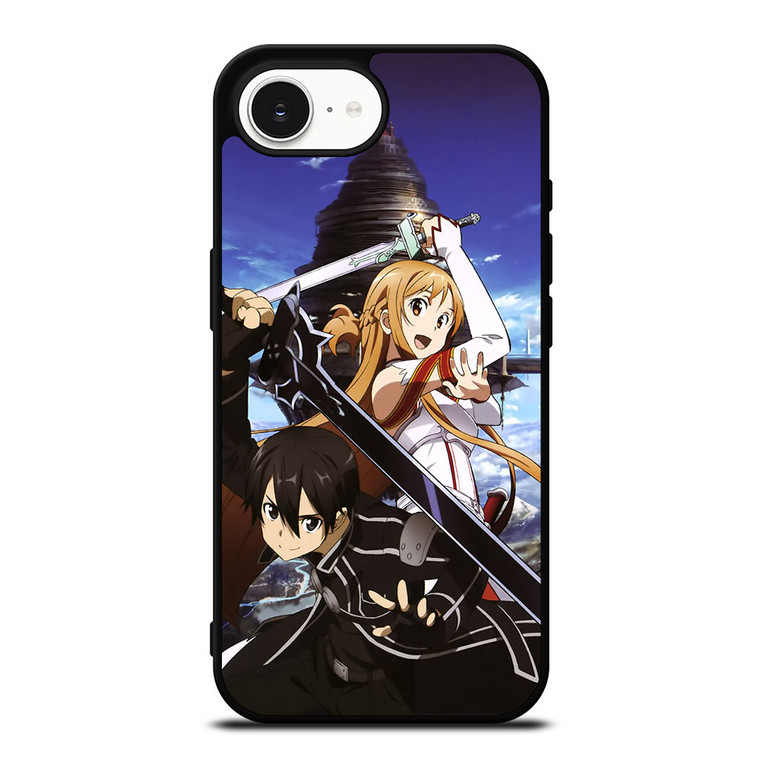 SAO SWORD ART ONLINE KIRITO AND ASUNA iPhone 16e Case Cover SAO SWORD ART ONLINE KIRITO AND ASUNA iPhone 16e Case Cover