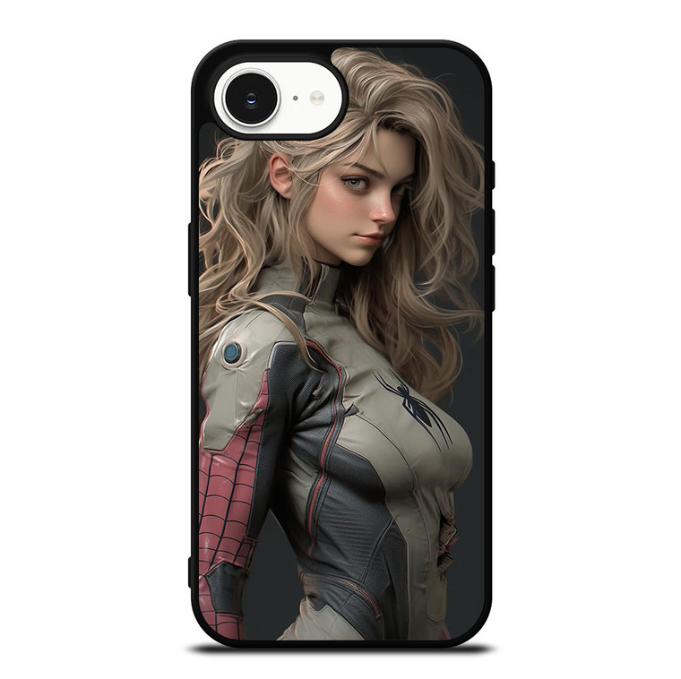 SPIDER GIRL MARVEL COMICS CARTOON SEXY iPhone 16e Case Cover SPIDER GIRL MARVEL COMICS CARTOON SEXY iPhone 16e Case Cover