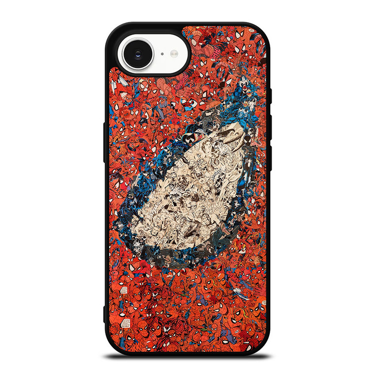 SPIDERMAN EYE COLLAGE Marvel Avengers iPhone 16e Case Cover SPIDERMAN EYE COLLAGE Marvel Avengers iPhone 16e Case Cover
