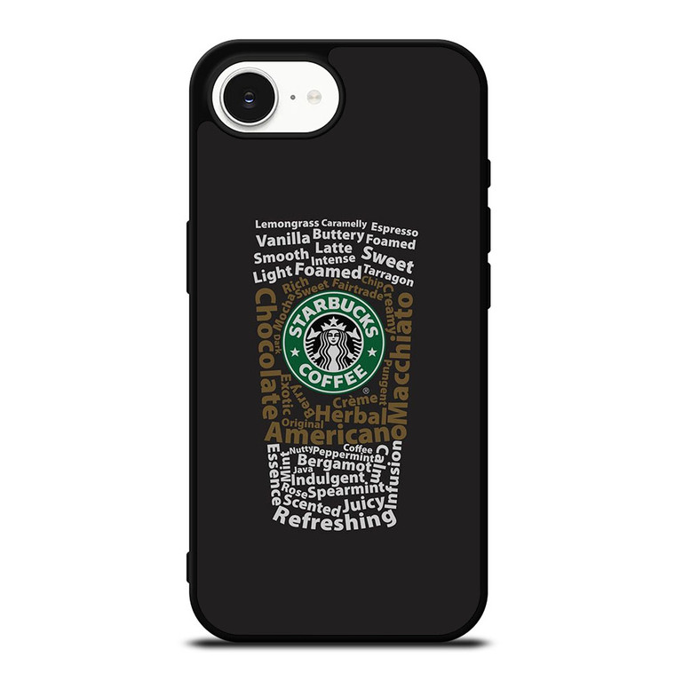 STARBUCKS COFFEE ART TYPOGRAPHY iPhone 16e Case Cover STARBUCKS COFFEE ART TYPOGRAPHY iPhone 16e Case Cover
