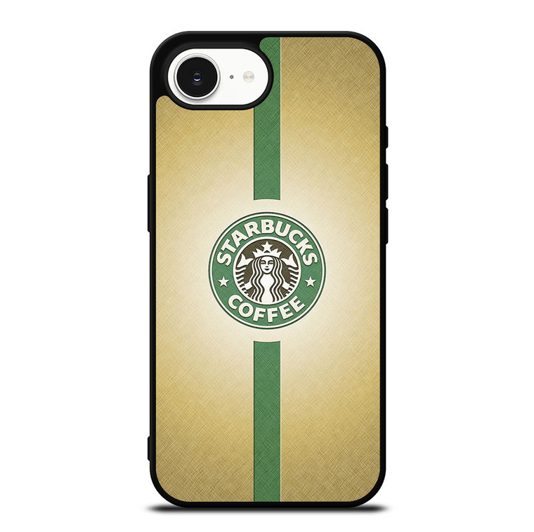 STARBUCKS COFFEE GREEN STRIPE iPhone 16e Case Cover