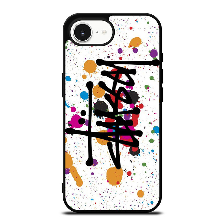 STUSSY ART LOGO iPhone 16e Case Cover STUSSY ART LOGO iPhone 16e Case Cover