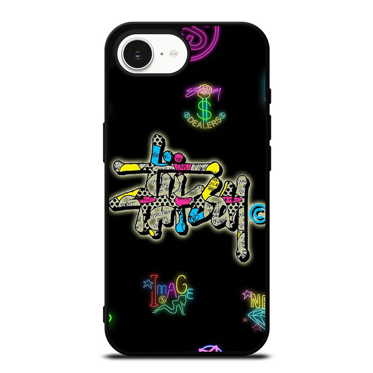 STUSSY LOGO THE DEALERS COLORFUL ICON iPhone 16e Case Cover STUSSY LOGO THE DEALERS COLORFUL ICON iPhone 16e Case Cover