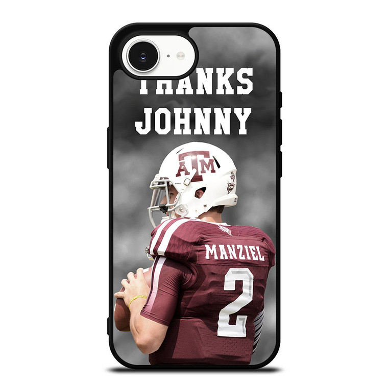 Texas A&M THANKS JOHNNY iPhone 16e Case Cover Texas A&M THANKS JOHNNY iPhone 16e Case Cover