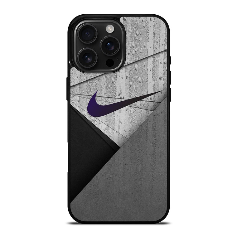 NIKE SLICED LOGO iPhone 16 Pro Max Case Cover