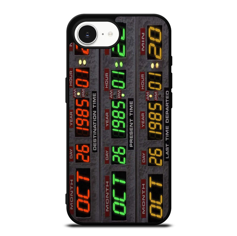 TIME CIRCUITS BACK TO THE FUTURE iPhone 16e Case Cover TIME CIRCUITS BACK TO THE FUTURE iPhone 16e Case Cover