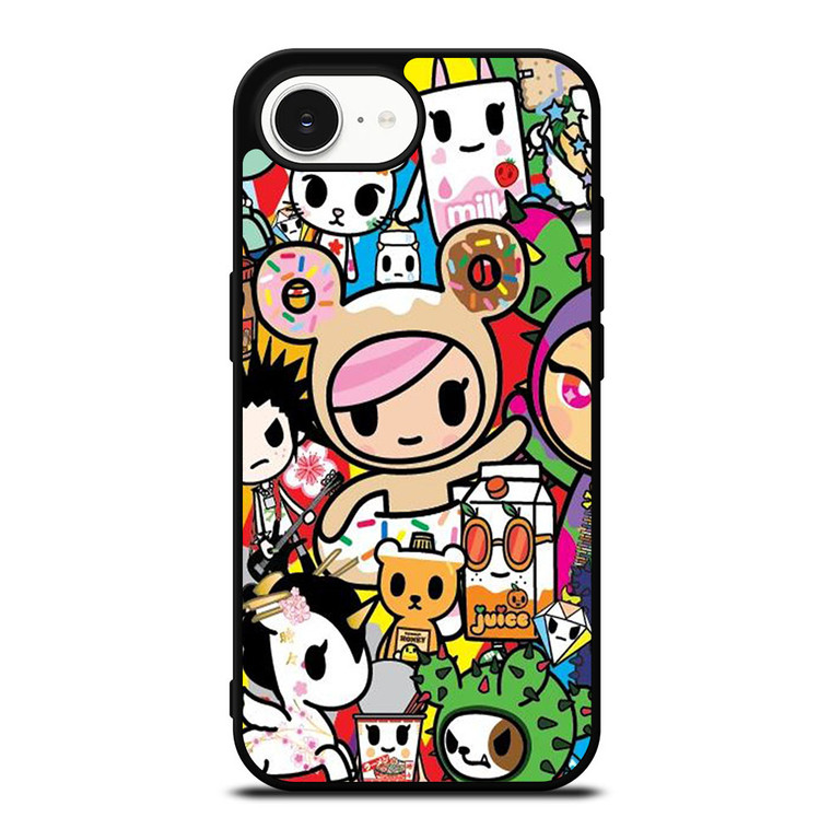 TOKIDOKI DONUTELLA AND FRIEND iPhone 16e Case Cover TOKIDOKI DONUTELLA AND FRIEND iPhone 16e Case Cover