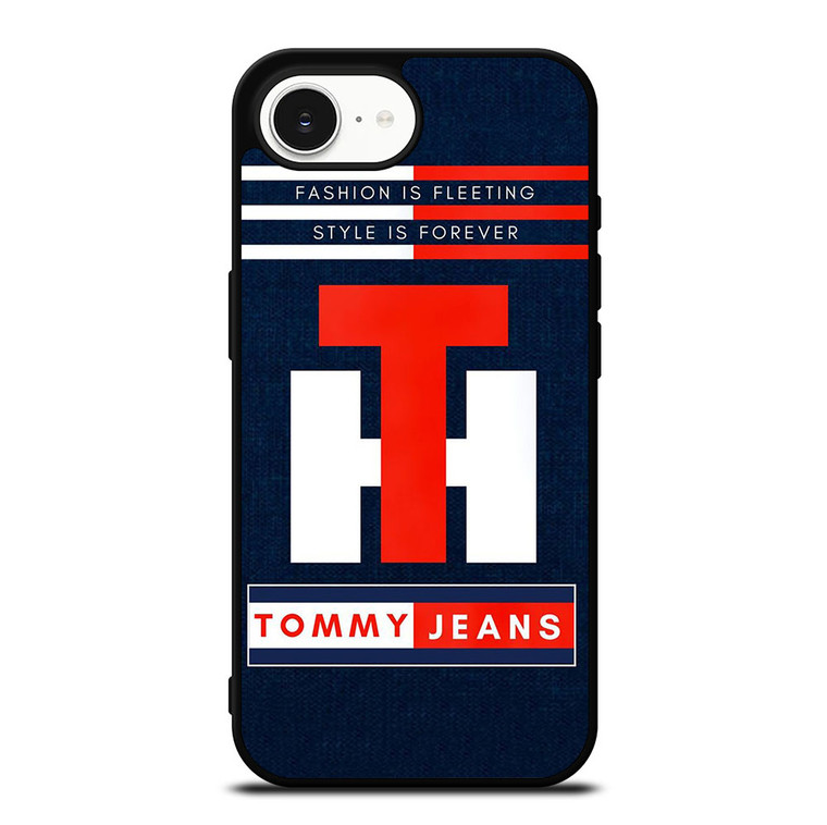 TOMMY HILFIGER JEANS TH LOGO STYLE IS FOREVER iPhone 16e Case Cover TOMMY HILFIGER JEANS TH LOGO STYLE IS FOREVER iPhone 16e Case Cover