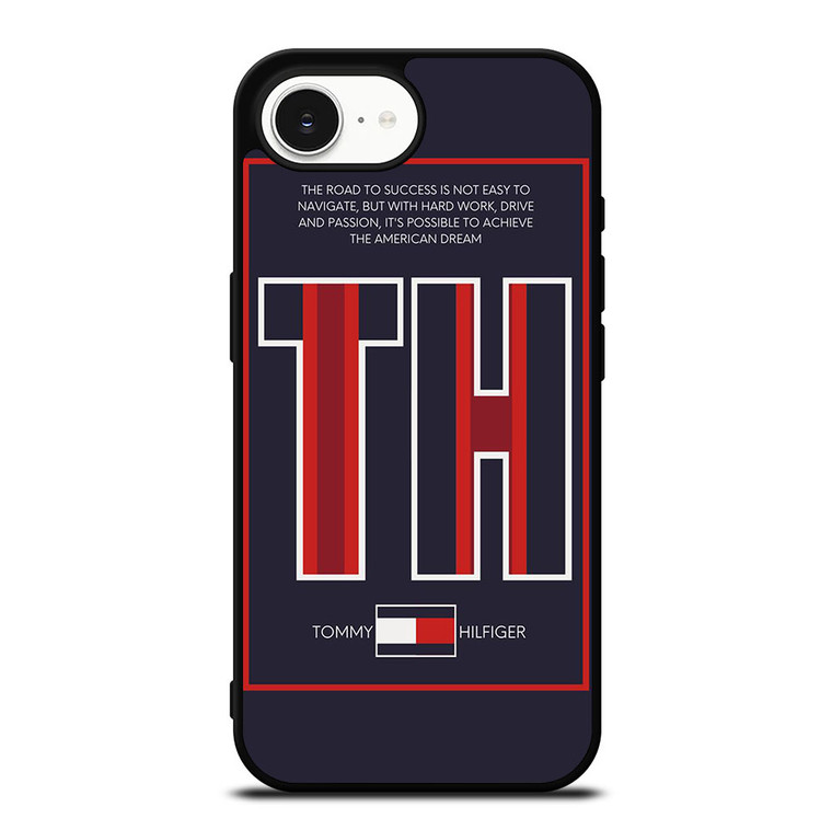 TOMMY HILFIGER TH FASHION LOGO AMERICAN DREAM iPhone 16e Case Cover TOMMY HILFIGER TH FASHION LOGO AMERICAN DREAM iPhone 16e Case Cover