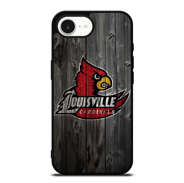UNIVERSITY OF LOUISVILLE CARDINALS WOOD iPhone 16e Case Cover